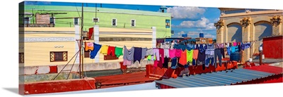 View of clothesline, Cienfuegos, Cuba