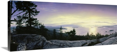 View of Lake Pielinen from Koli National Park, Lieksa, Finland