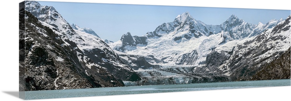 View of Margerie Glacier in Glacier Bay National Park, Southeast Alaska, Alaska, USA.