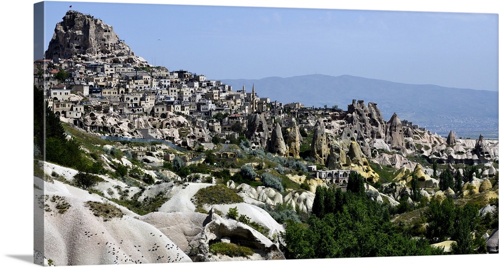 View of Uchisar City, Turkey