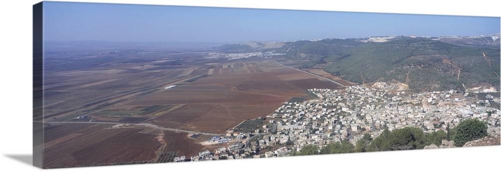 Village on a mountain Mt Tabor Daburiyya Israel