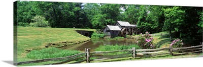 Virginia, Blue Ridge Parkway, Mabry Mill, Milepost 1761