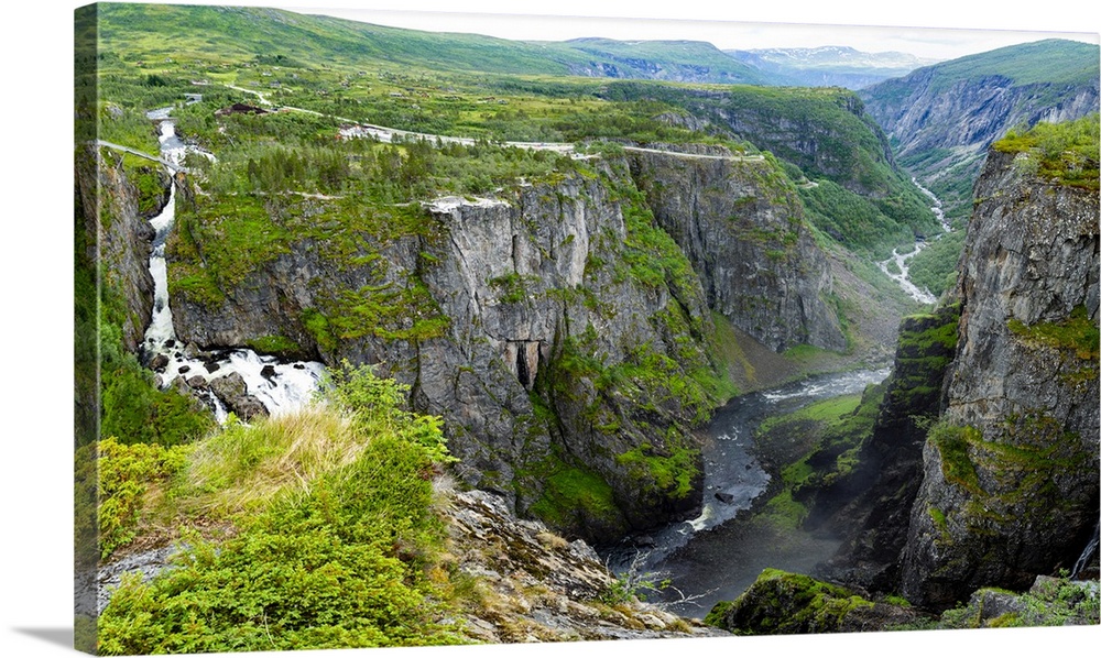 Voringfossen, an iconic waterfall in Norway