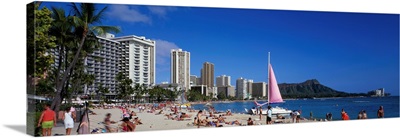 Waikiki Beach Oahu Island HI