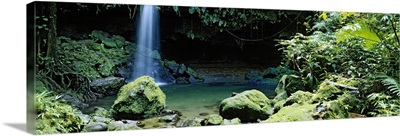 Waterfall Dominica Windward Islands