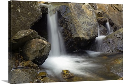Waterfall On Rocky Mina Creek