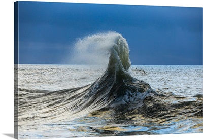 Waves in the Pacific Ocean, San Pedro, Los Angeles, California