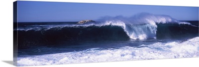 Waves in the sea, Big Sur, California,