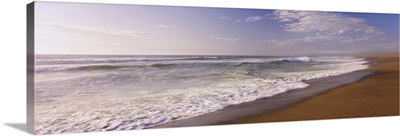 Waves on the beach, North Beach, Point Reyes National Seashore, California