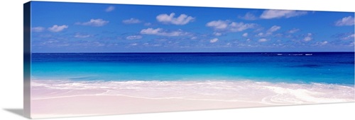 Waves on the beach Shoal Bay Beach Anguilla Wall Art, Canvas Prints ...