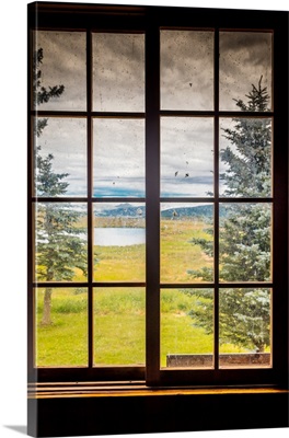 Window On Hastings Mesa Near Ridgway And Telluride Colorado
