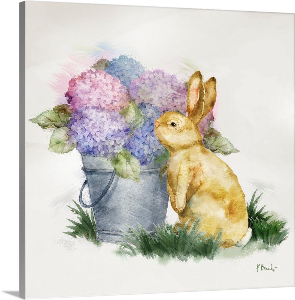 Floral Rabbit IV