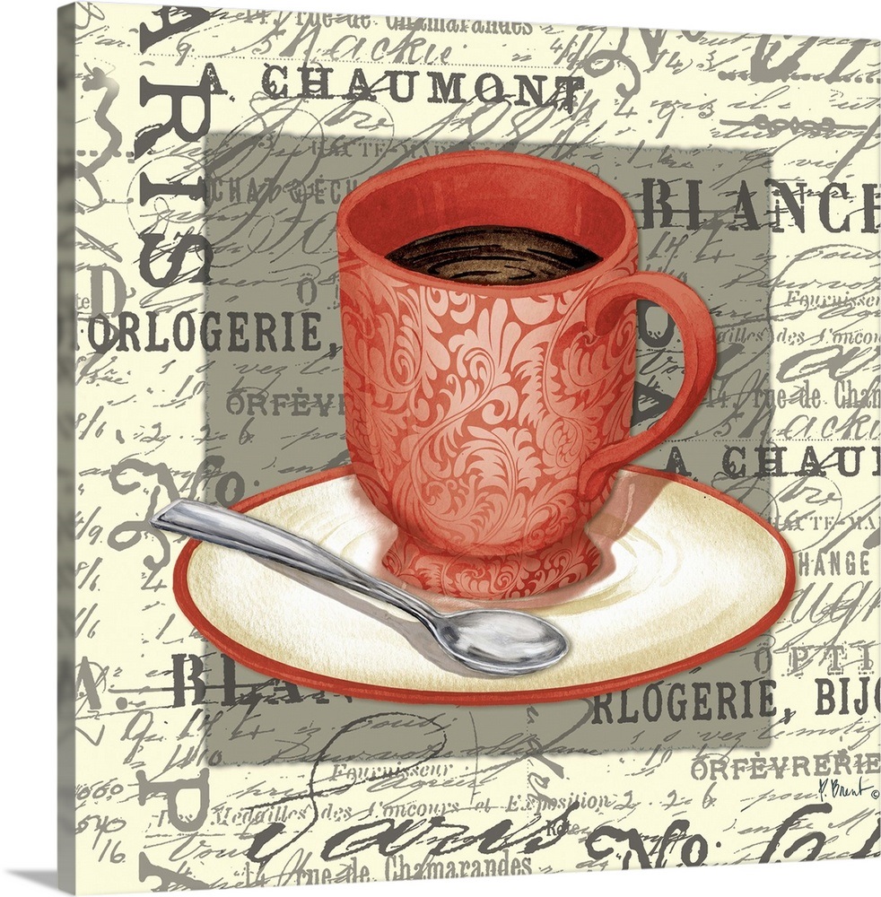 French Cafe IV Wall Art, Canvas Prints, Framed Prints, Wall Peels