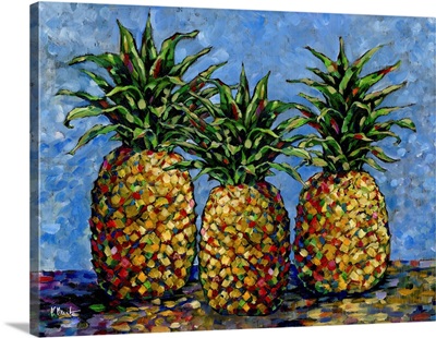 Impressions Of Pineapples Horizontal II