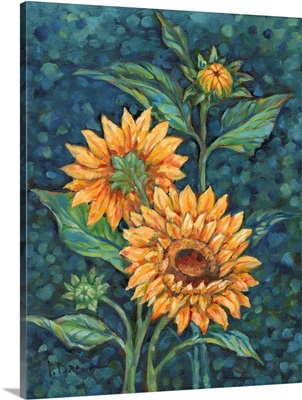 Impressions Of Sunflowers IV