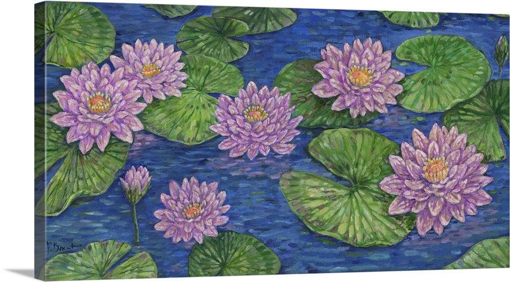 Impressions Of Water Lilies