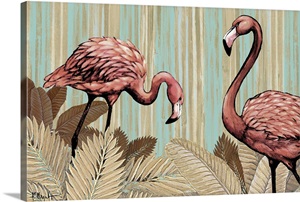 Retro Flamingo image thumbnail
