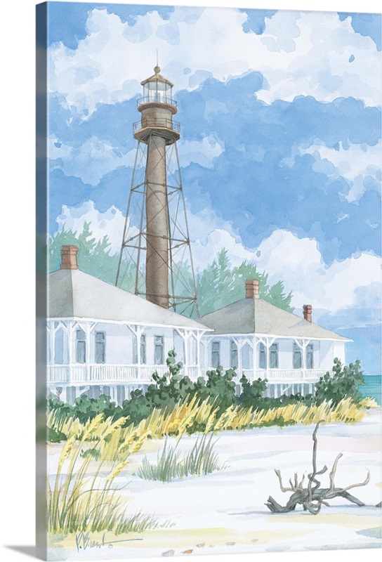 Sanibel Lighthouse Great Big Canvas