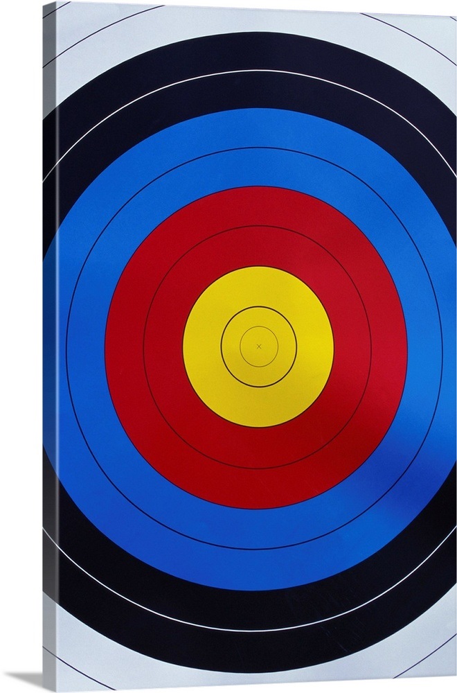 Archery target Wall Art, Canvas Prints, Framed Prints, Wall Peels