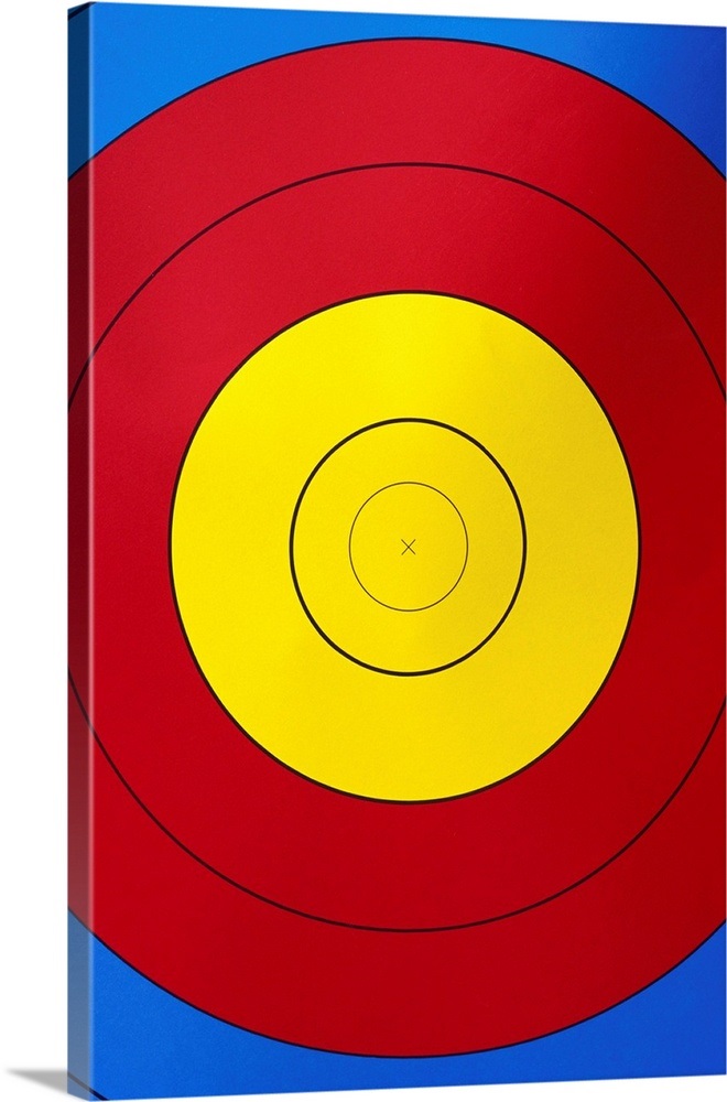 Archery target Wall Art, Canvas Prints, Framed Prints, Wall Peels