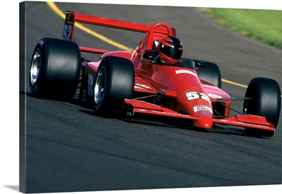 Formula Atlantic racing car action