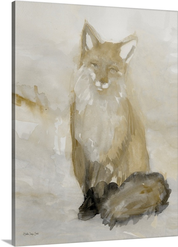 Abstract Fox II | Great Big Canvas