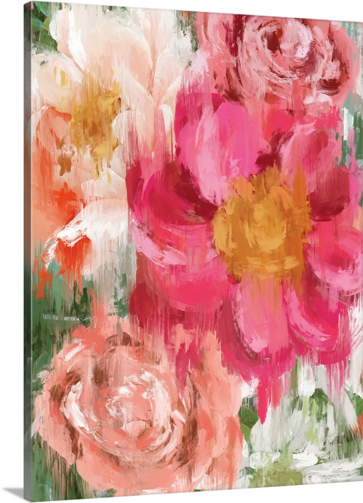 Abstract Peony