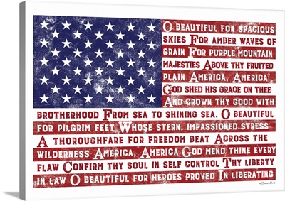 America The Beautiful Flag