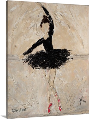 Ballerina with Scarlet Pointe Shoes