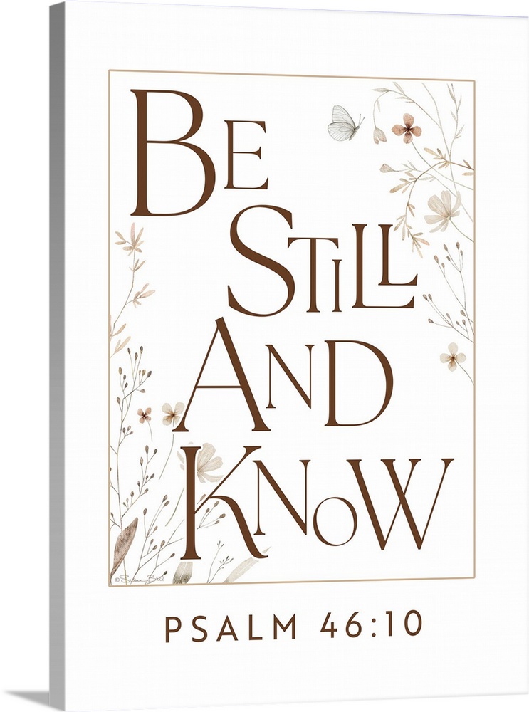 Be Still And Know