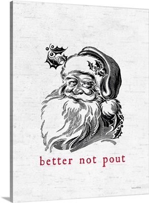 Better Not Pout Santa