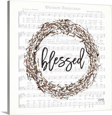 Blessed Assurance Bless Wreath