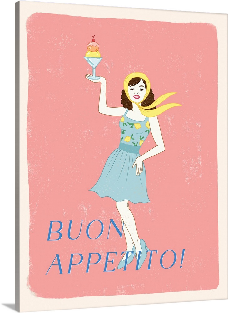 Buon Appetito Italian Poster