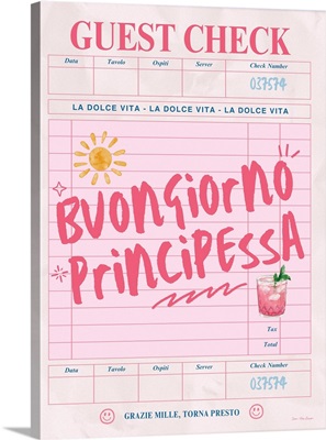 Buongiorno Principessa