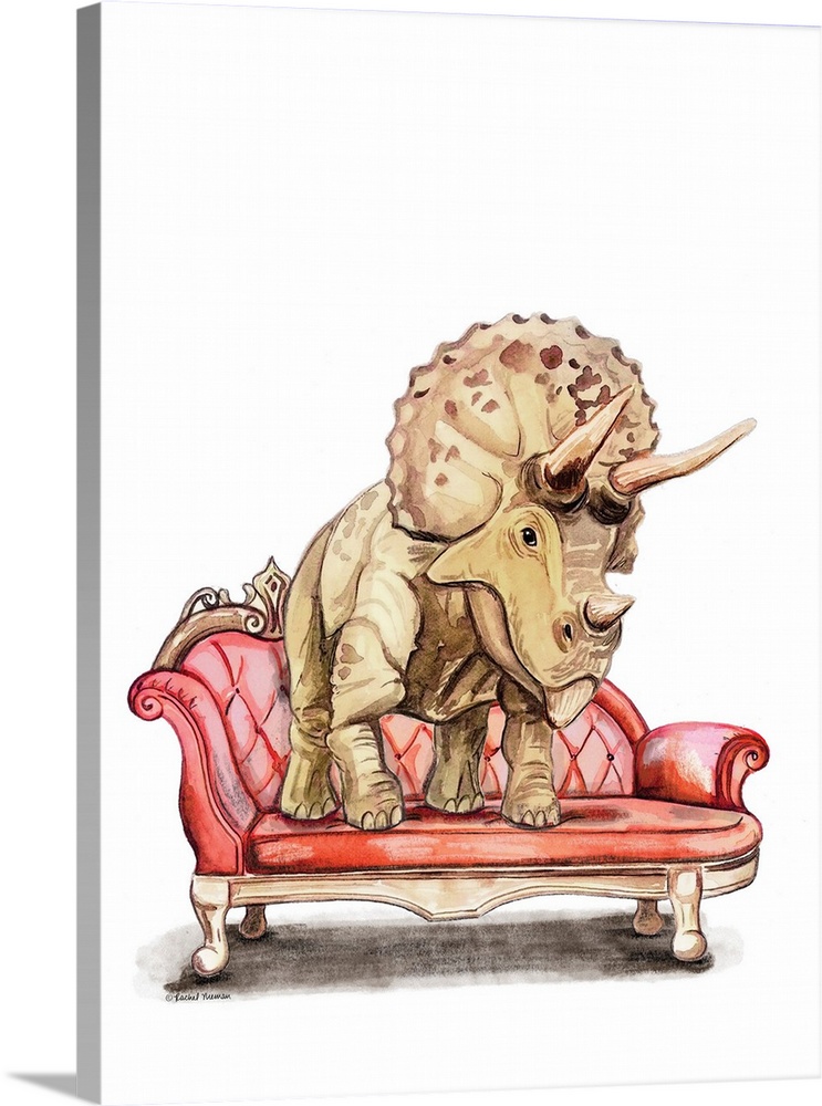 Chaise Lounge Triceratops