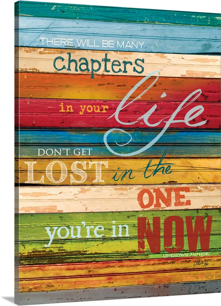 Chapters in Your Life Wall Art, Canvas Prints, Framed Prints, Wall ...