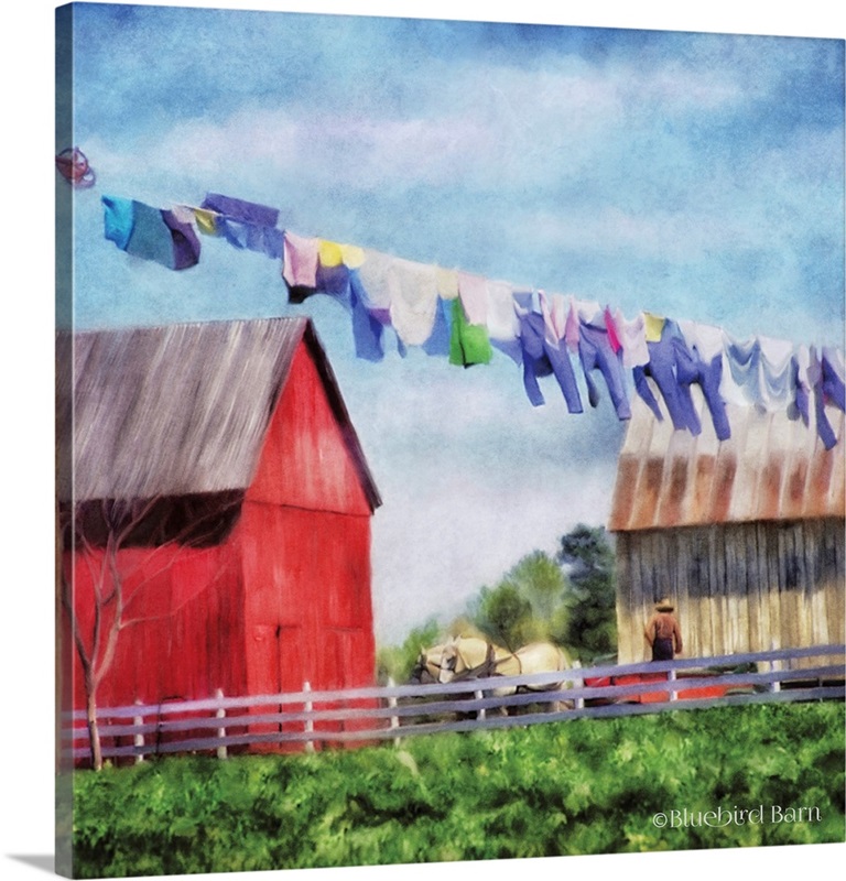 Clothesline Farm | Great Big Canvas