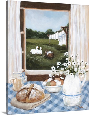 Country Kitchen View