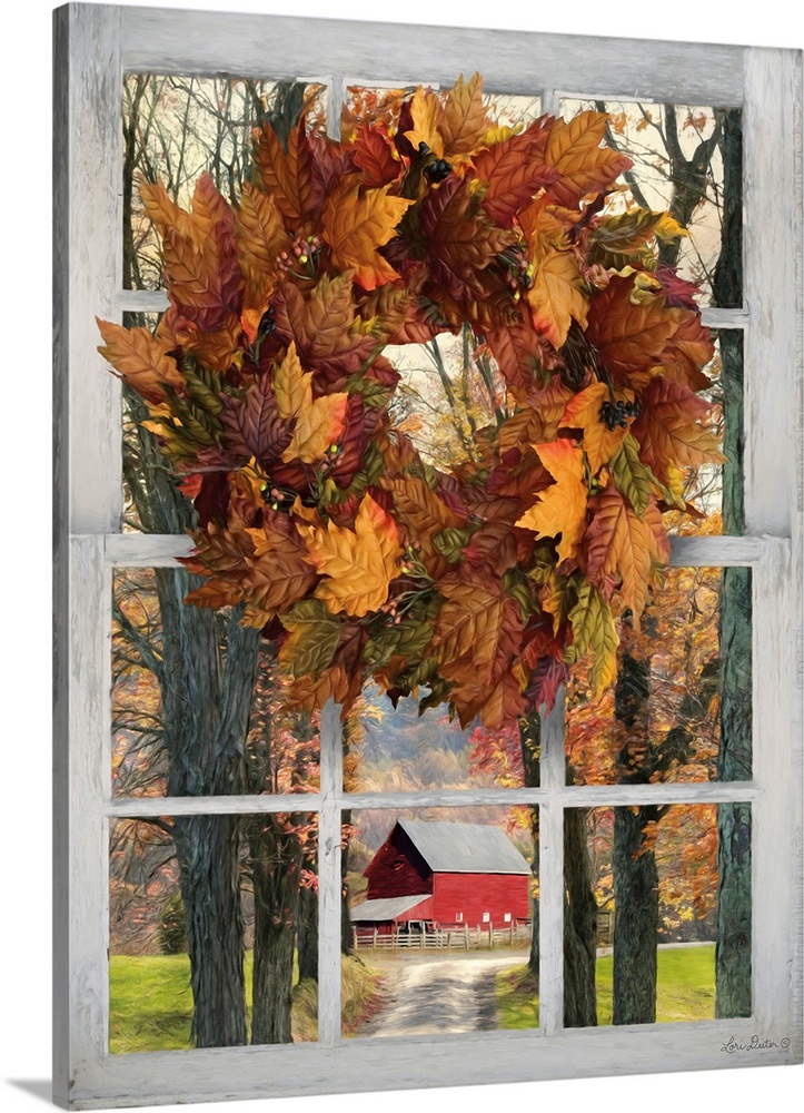 Fall Window View II