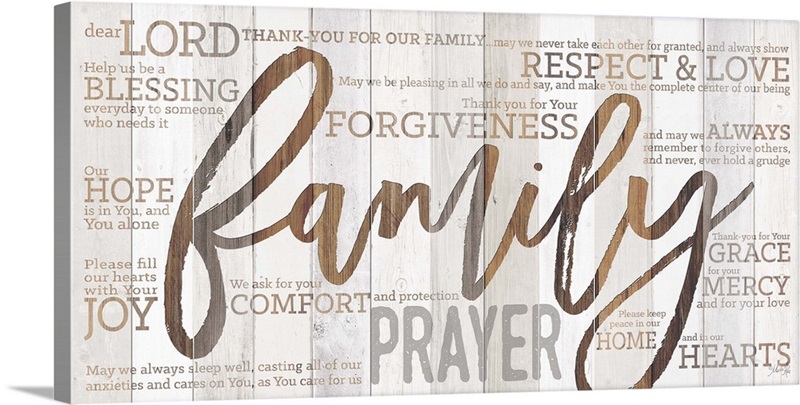 Family Prayer | Great Big Canvas