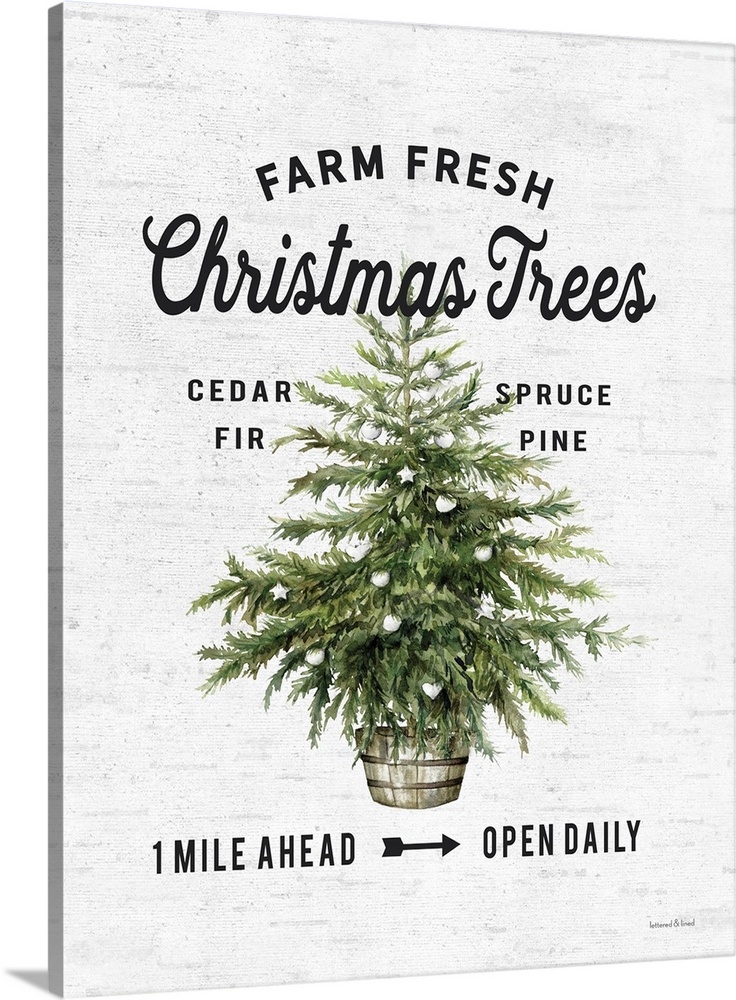 Farm Fresh Christmas Trees I
