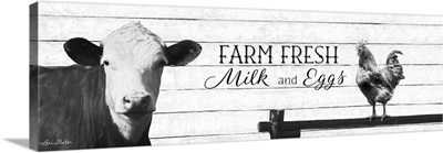 Farm Fresh Milk and Eggs