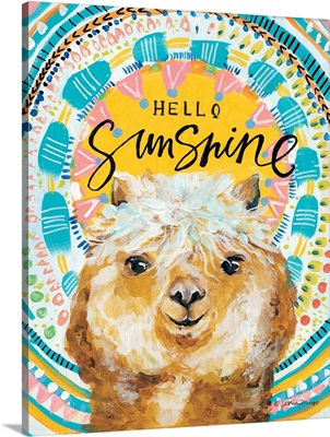 Hello Sunshine Llama