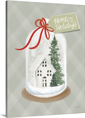 Home For The Holidays Snow Globe