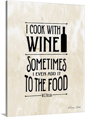 I Cook with Wine