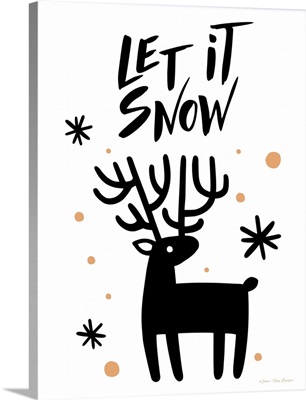 Let It Snow Reindeer