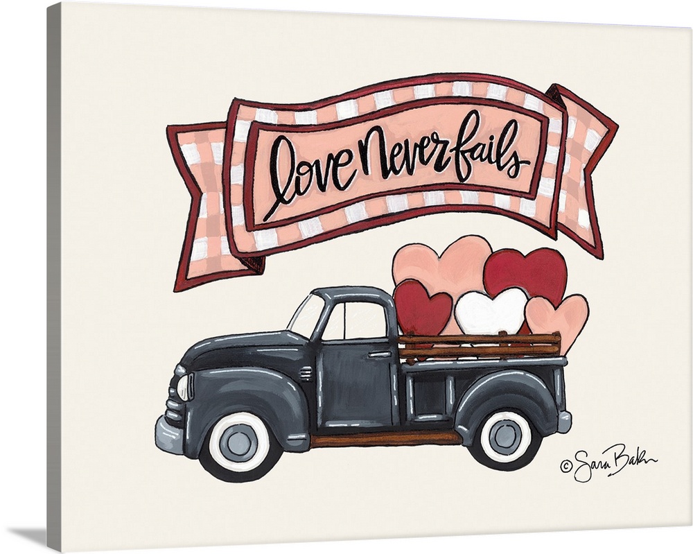 Love Never Fails Truck