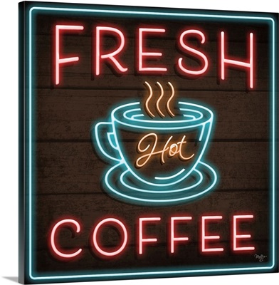 Neon Fresh Coffee