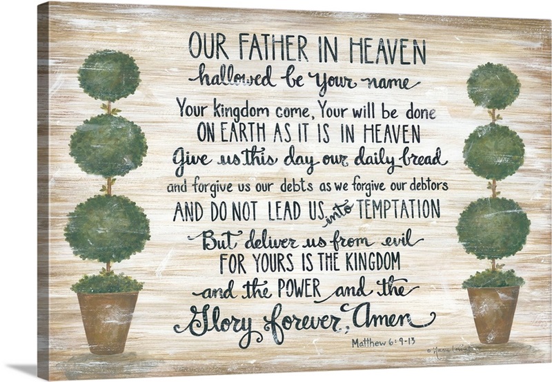 Our Father in Heaven | Great Big Canvas