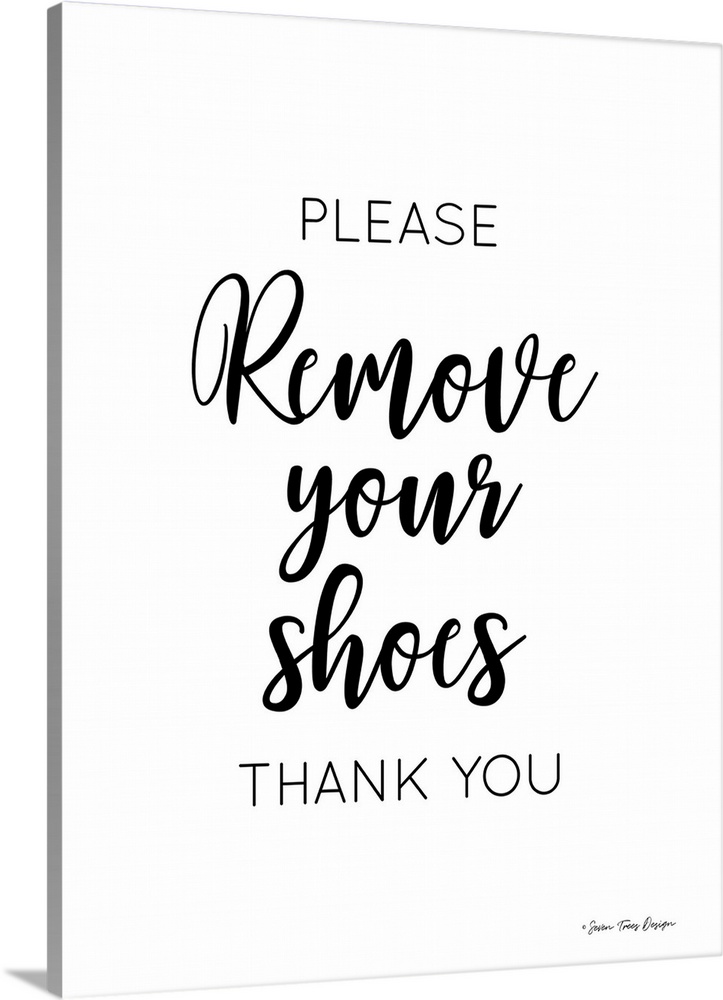 Remove Your Shoes